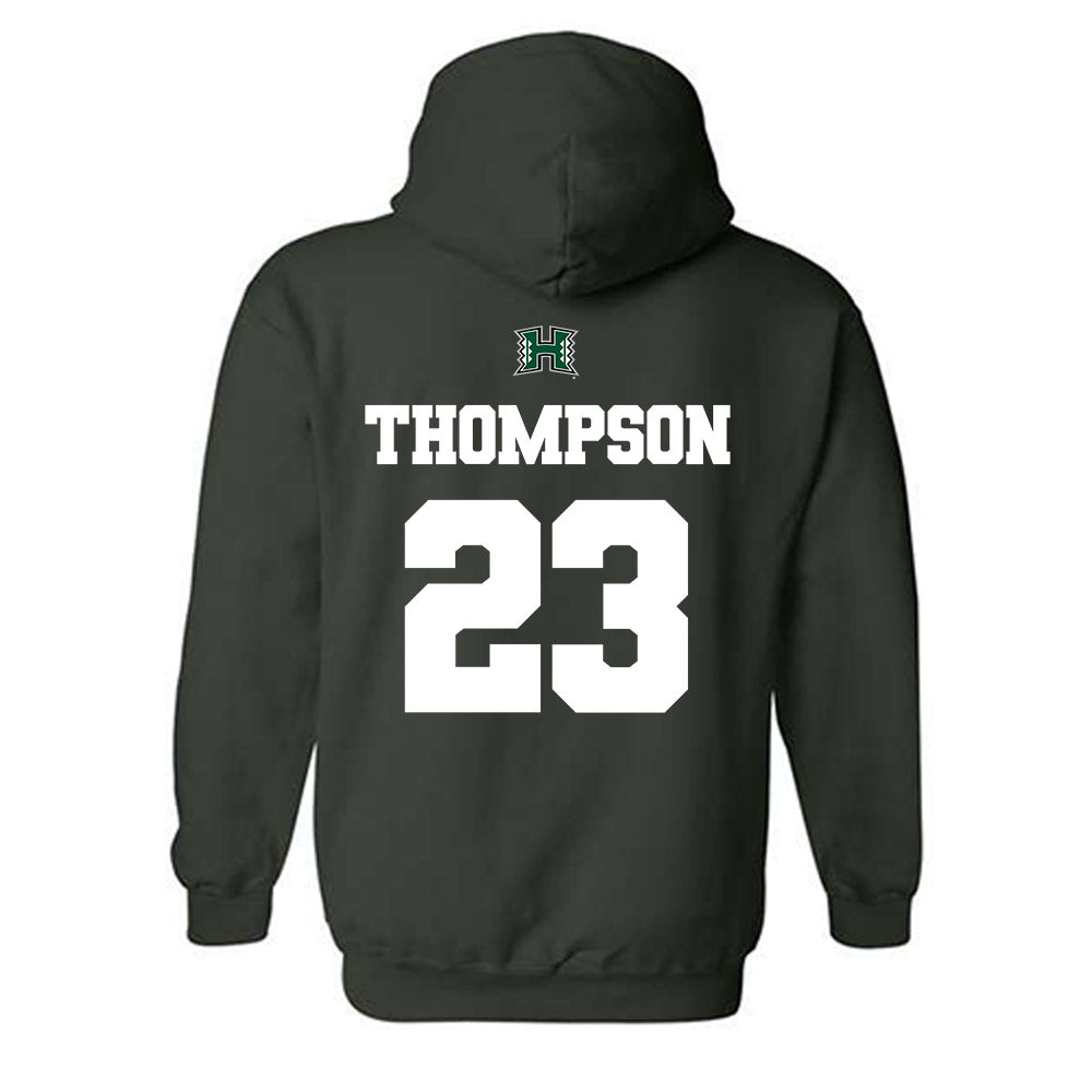 Hawaii - NCAA Softball : Kennedy Thompson - Classic Shersey Hooded Sweatshirt-1