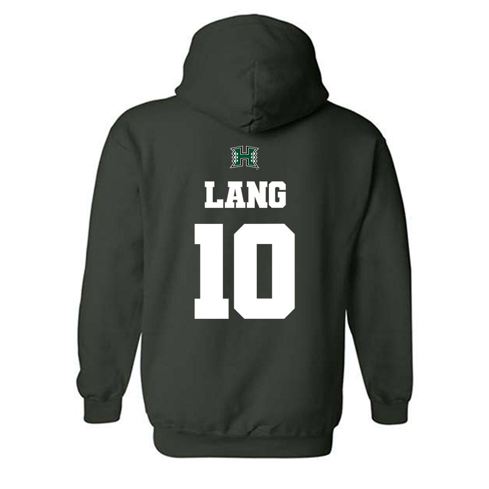 Hawaii - NCAA Women's Volleyball : Katherine Lang - Classic Shersey Hooded Sweatshirt-1