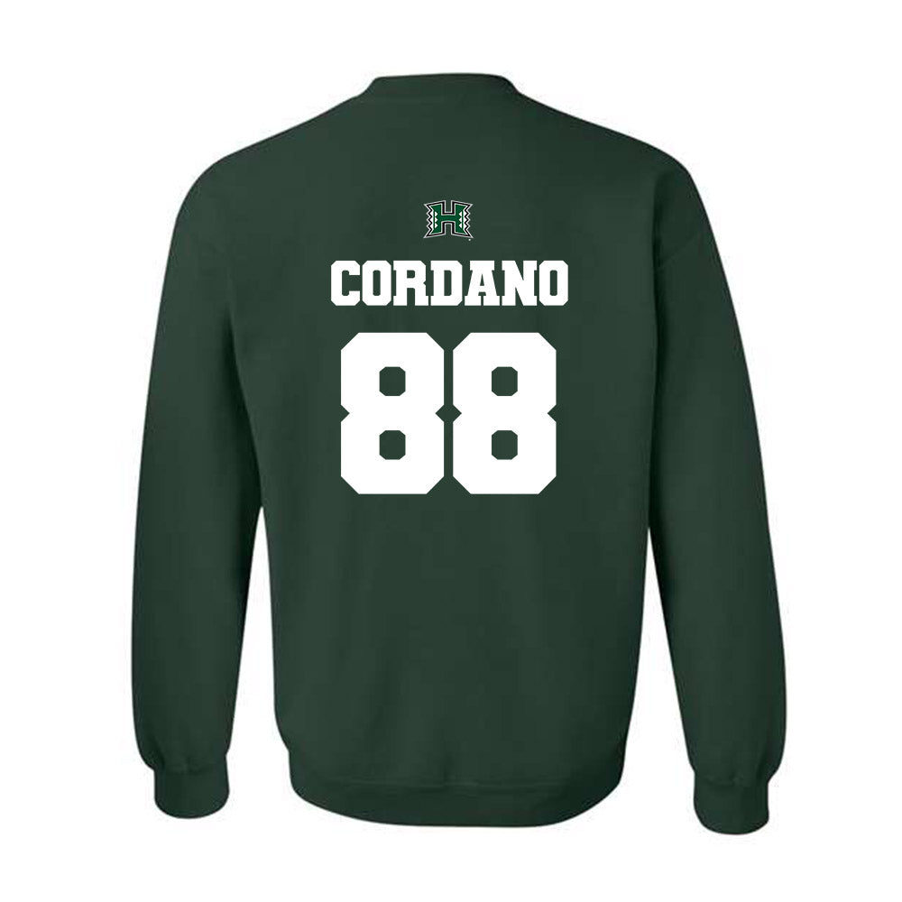 Hawaii - NCAA Football : Alan Cordano - Classic Shersey Crewneck Sweatshirt-1