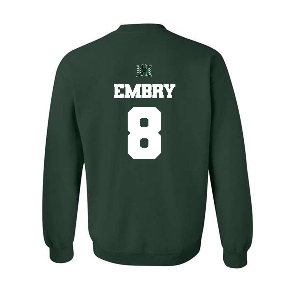 Hawaii - NCAA Beach Volleyball : Alana Embry - Classic Shersey Crewneck Sweatshirt-1