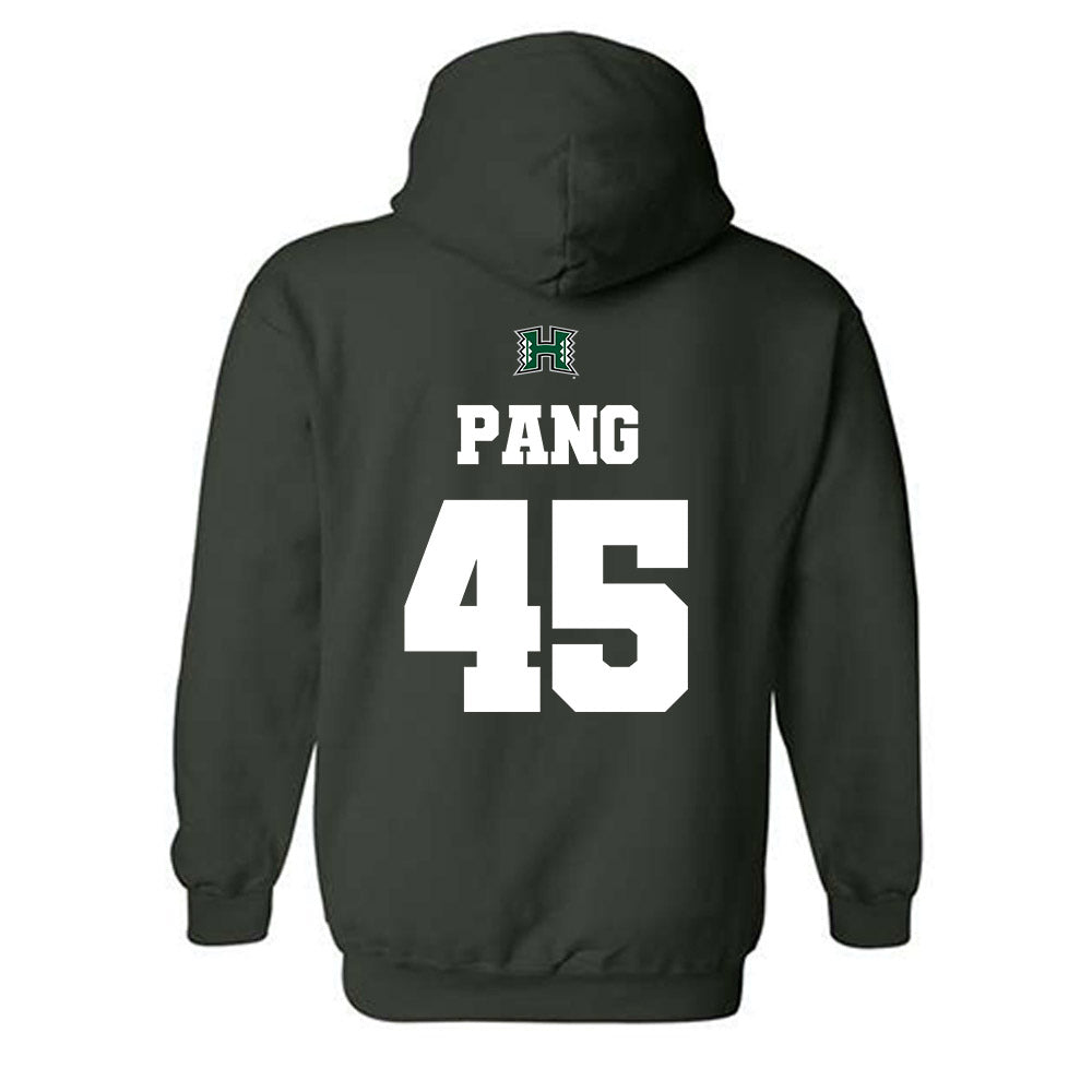 Hawaii - NCAA Football : Nicholas Pang - Classic Shersey Hooded Sweatshirt-1