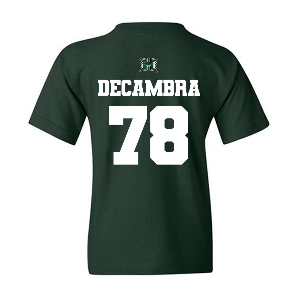 Hawaii - NCAA Football : Blaine Decambra - Classic Shersey Youth T-Shirt-1