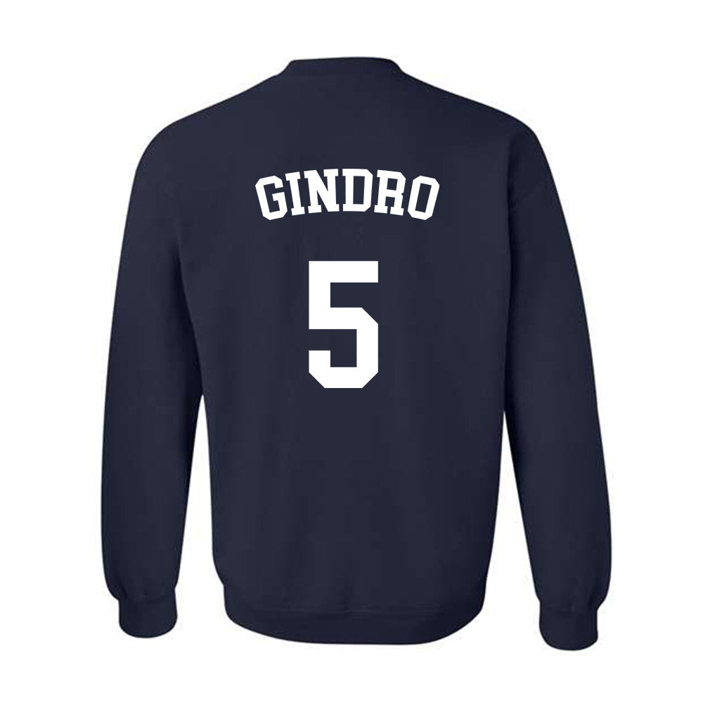Oral Roberts - NCAA Men's Soccer : Enzo Gindro - Classic Shersey Crewneck Sweatshirt-1