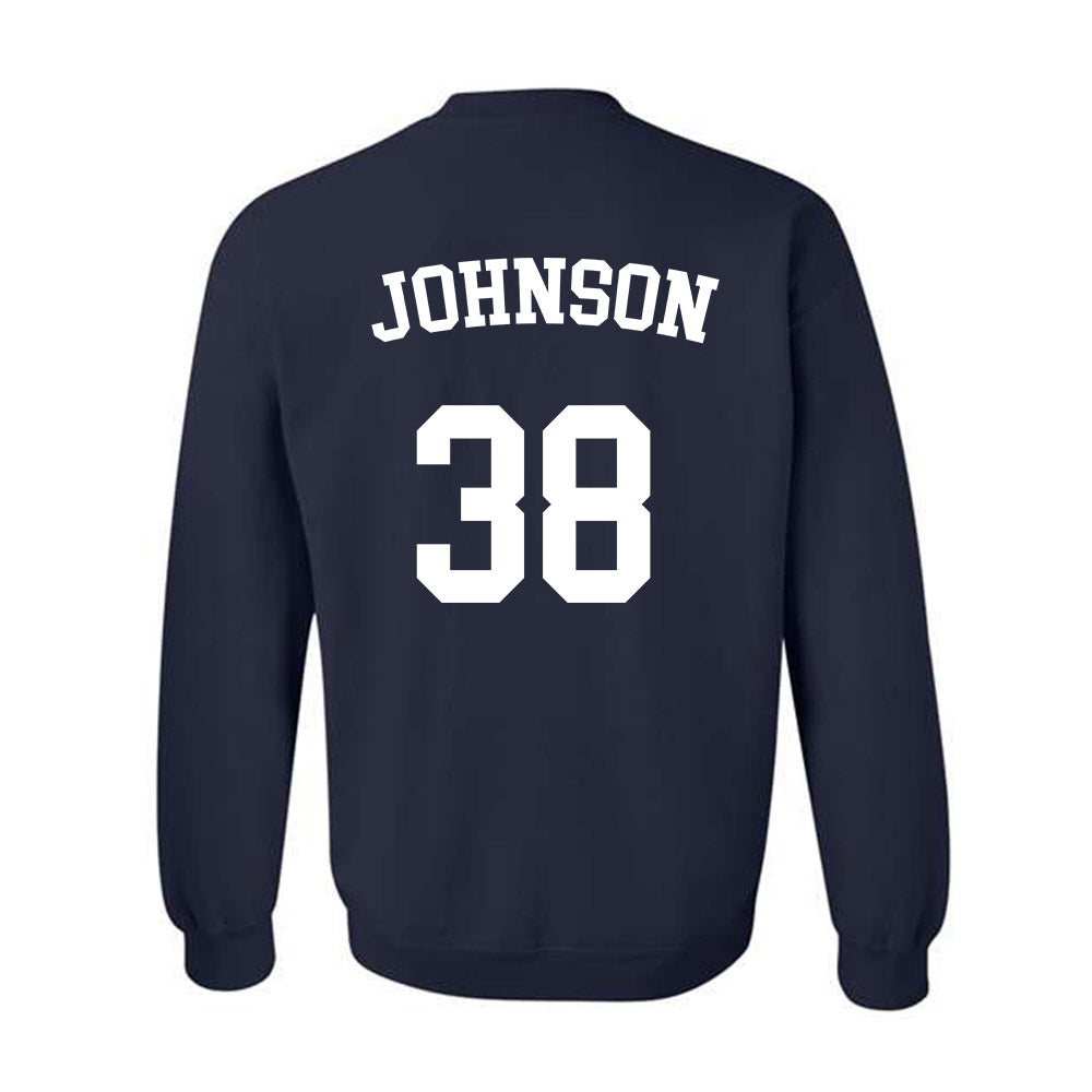 Oral Roberts - NCAA Baseball : Comner Johnson - Classic Shersey Crewneck Sweatshirt-1