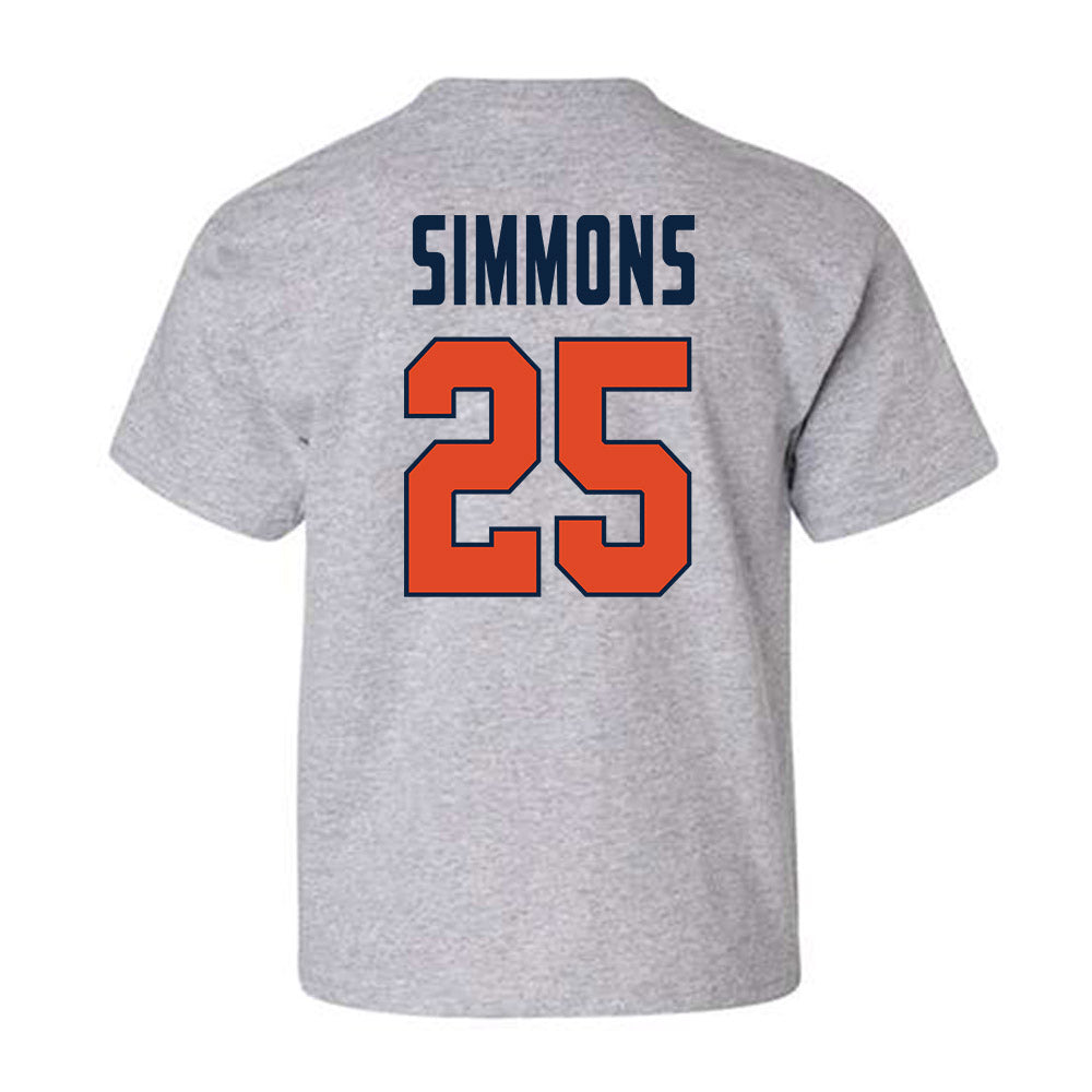 UTSA - NCAA Baseball : Sam Simmons - Classic Shersey Youth T-Shirt-1