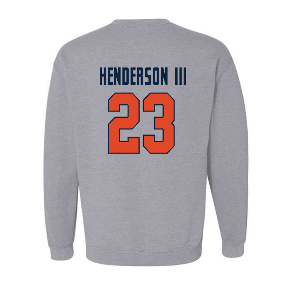 UTSA - NCAA Football : Will Henderson III - Classic Shersey Crewneck Sweatshirt-1