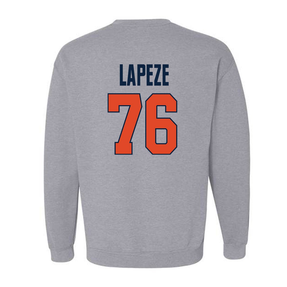 UTSA - NCAA Football : Luke Lapeze - Classic Shersey Crewneck Sweatshirt-1
