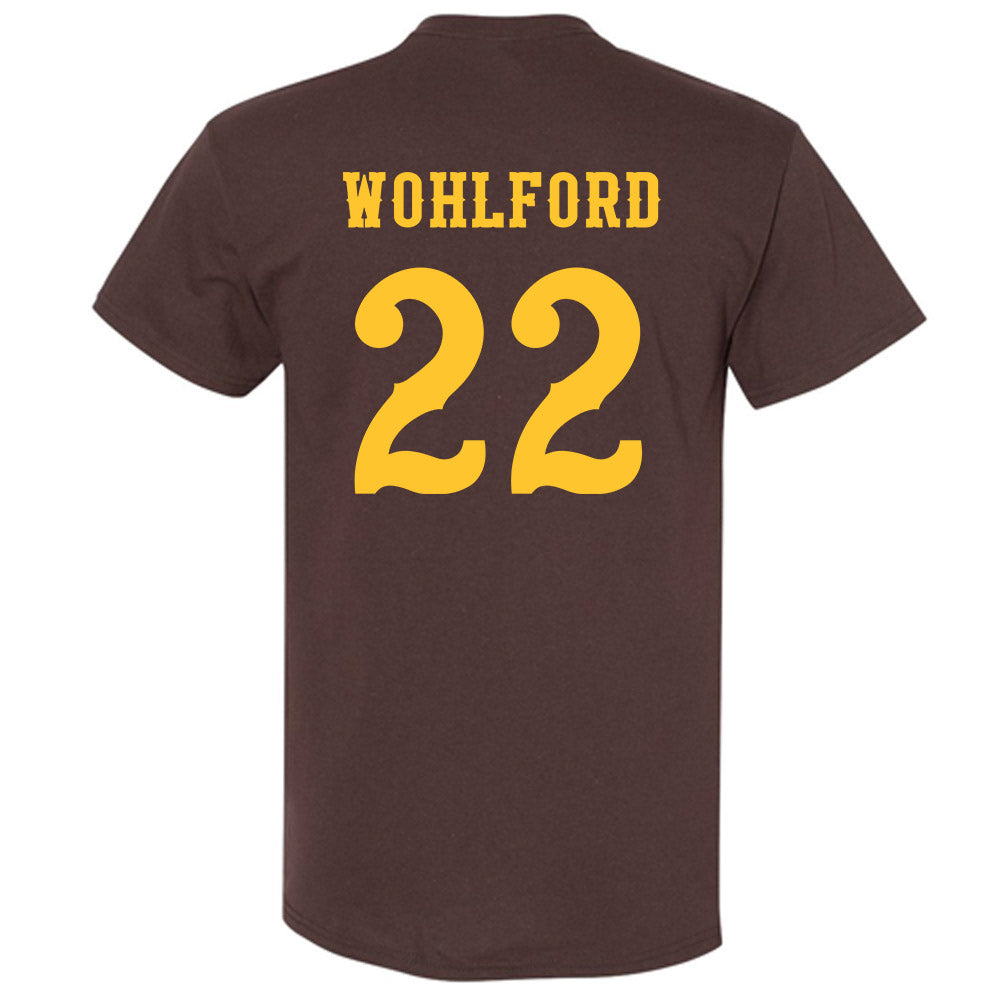 Wyoming - NCAA Women's Basketball : Peyton Wohlford - Classic Shersey T-Shirt-1