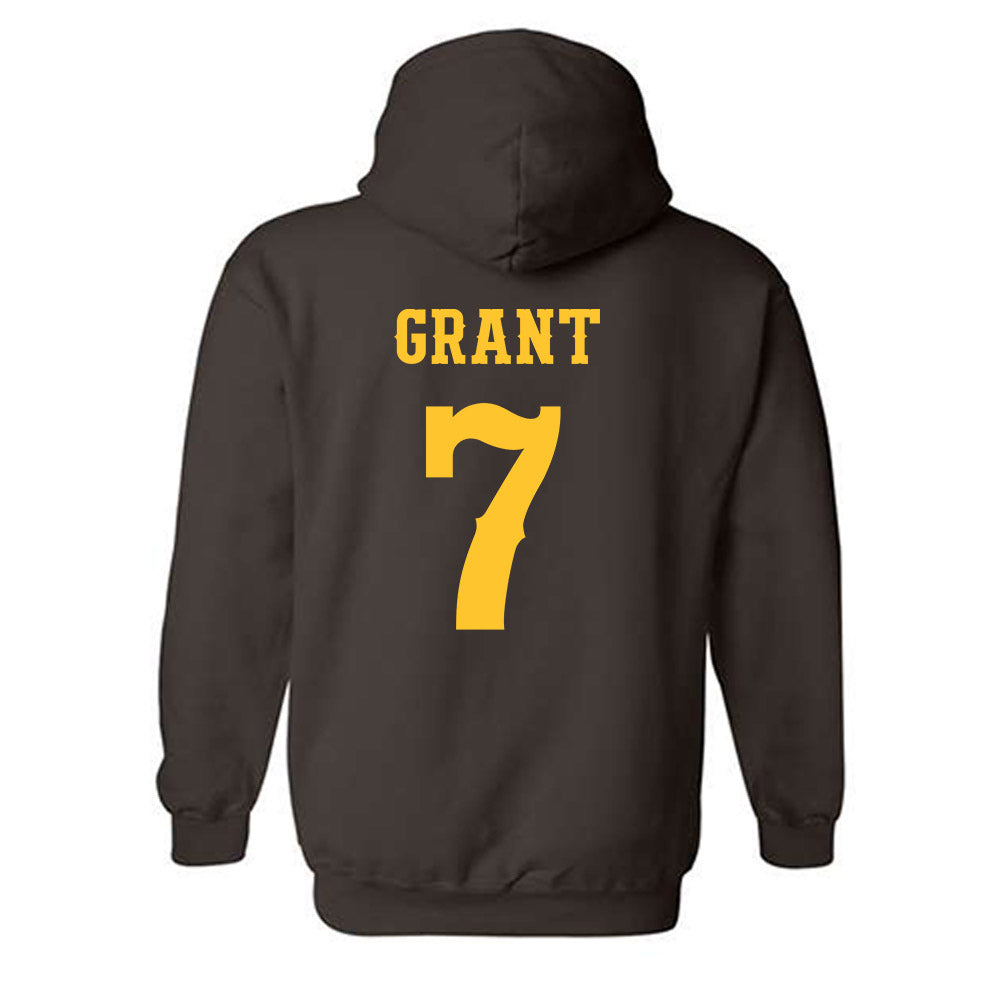 Wyoming - NCAA Football : Markie Grant - Classic Shersey Hooded Sweatshirt