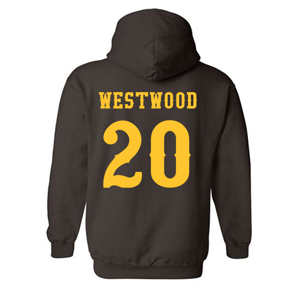 Wyoming - NCAA Women's Soccer : Lauren Westwood - Classic Shersey Hooded Sweatshirt-1