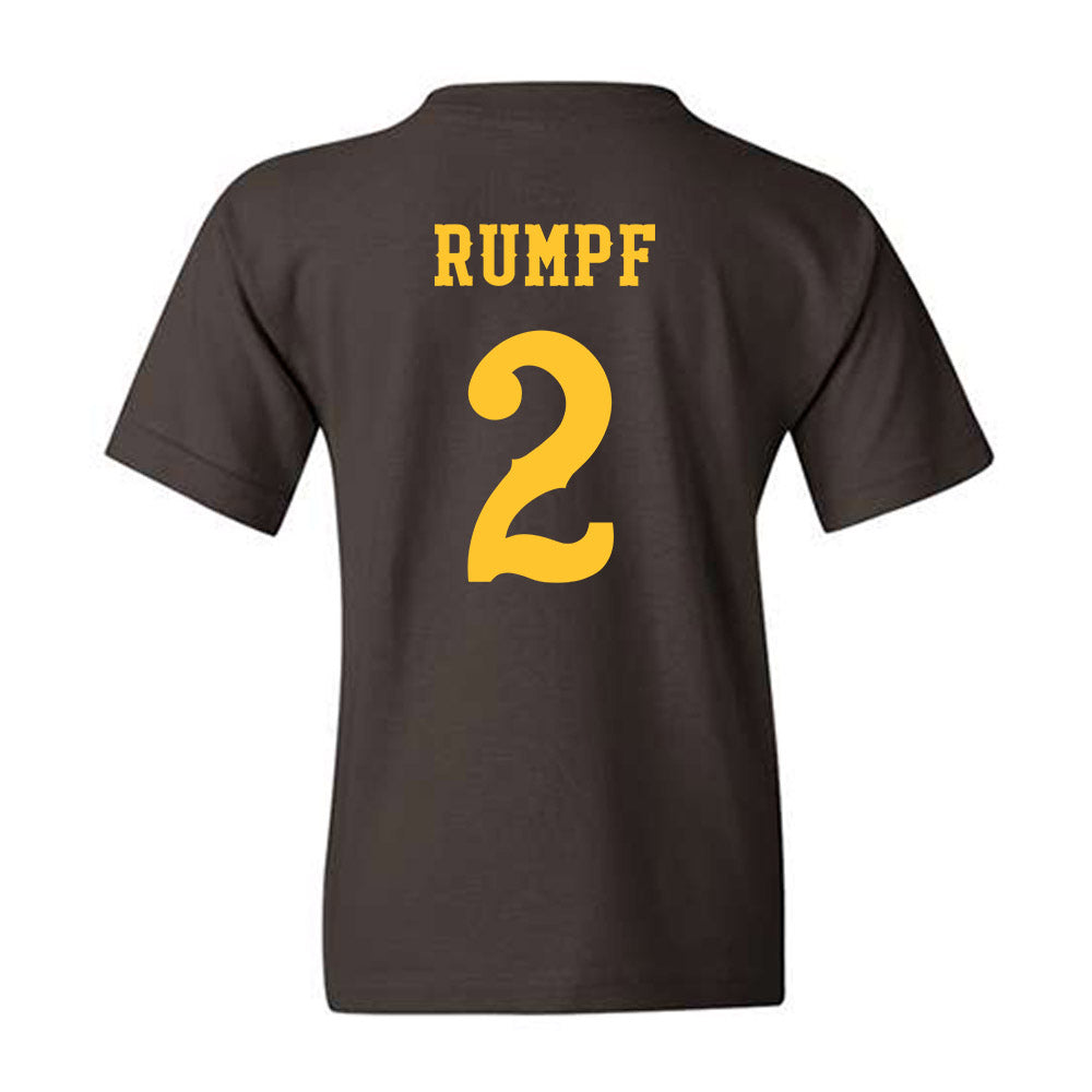 Wyoming - NCAA Women's Basketball : Jane Rumpf - Classic Shersey Youth T-Shirt-1