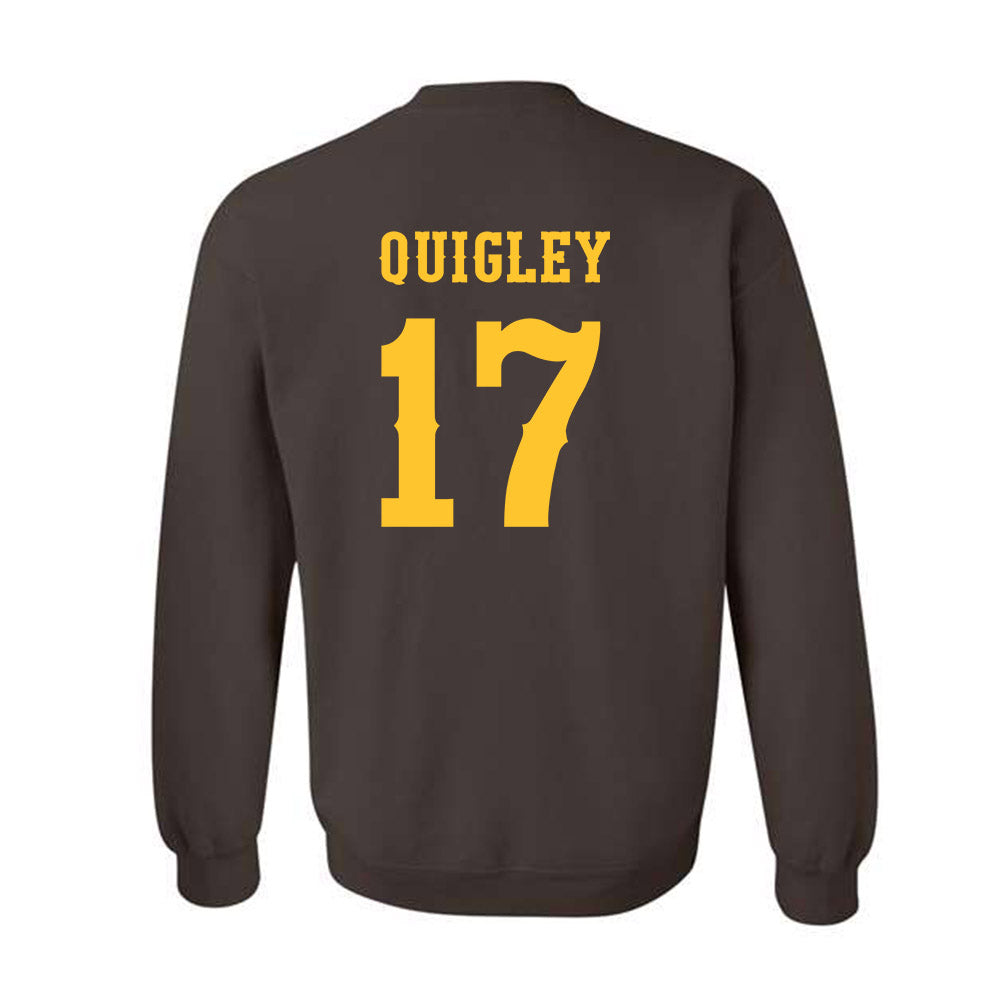 Wyoming - NCAA Women's Volleyball : Sara Quigley - Classic Shersey Crewneck Sweatshirt-1