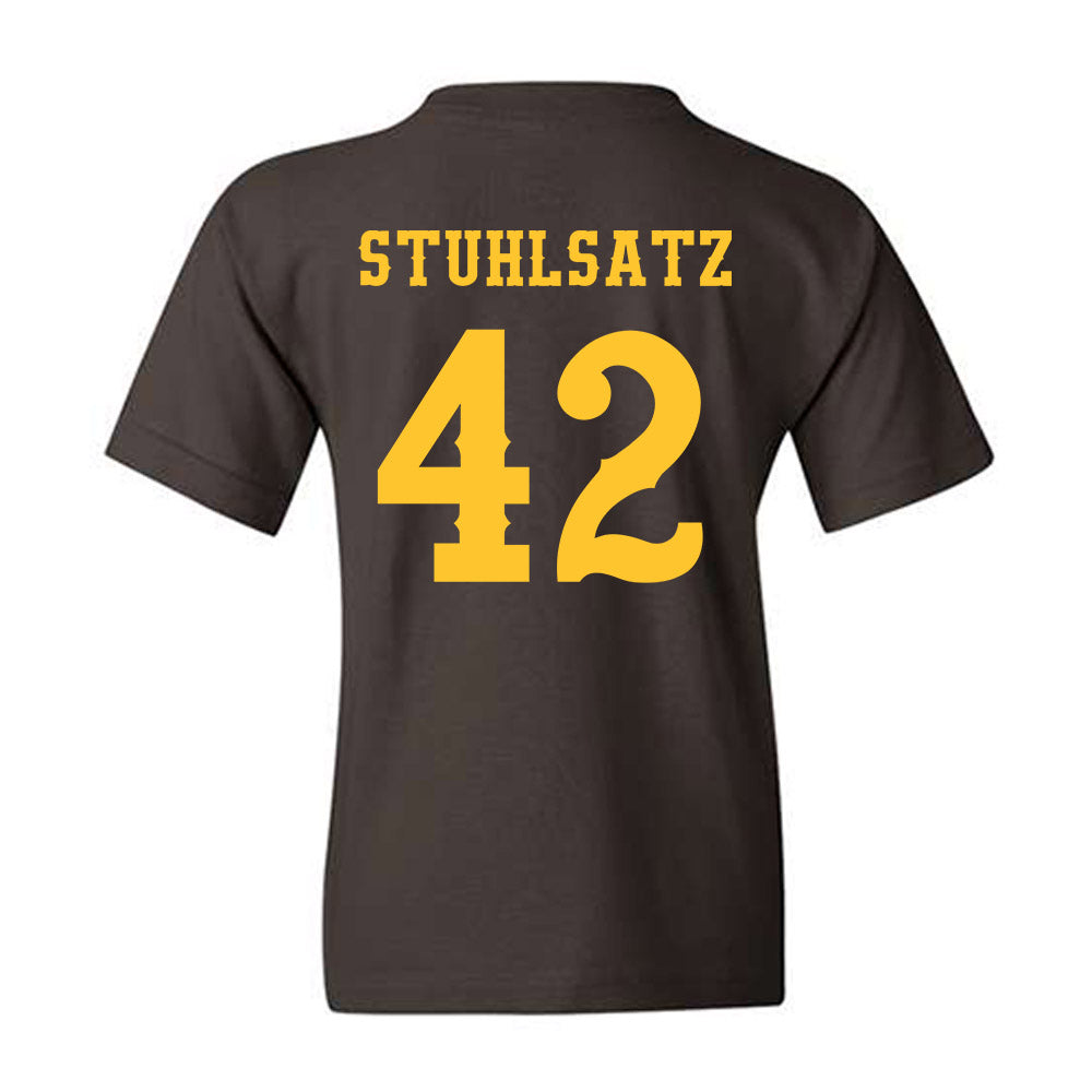 Wyoming - NCAA Football : Ethan Stuhlsatz - Classic Shersey Youth T-Shirt-1