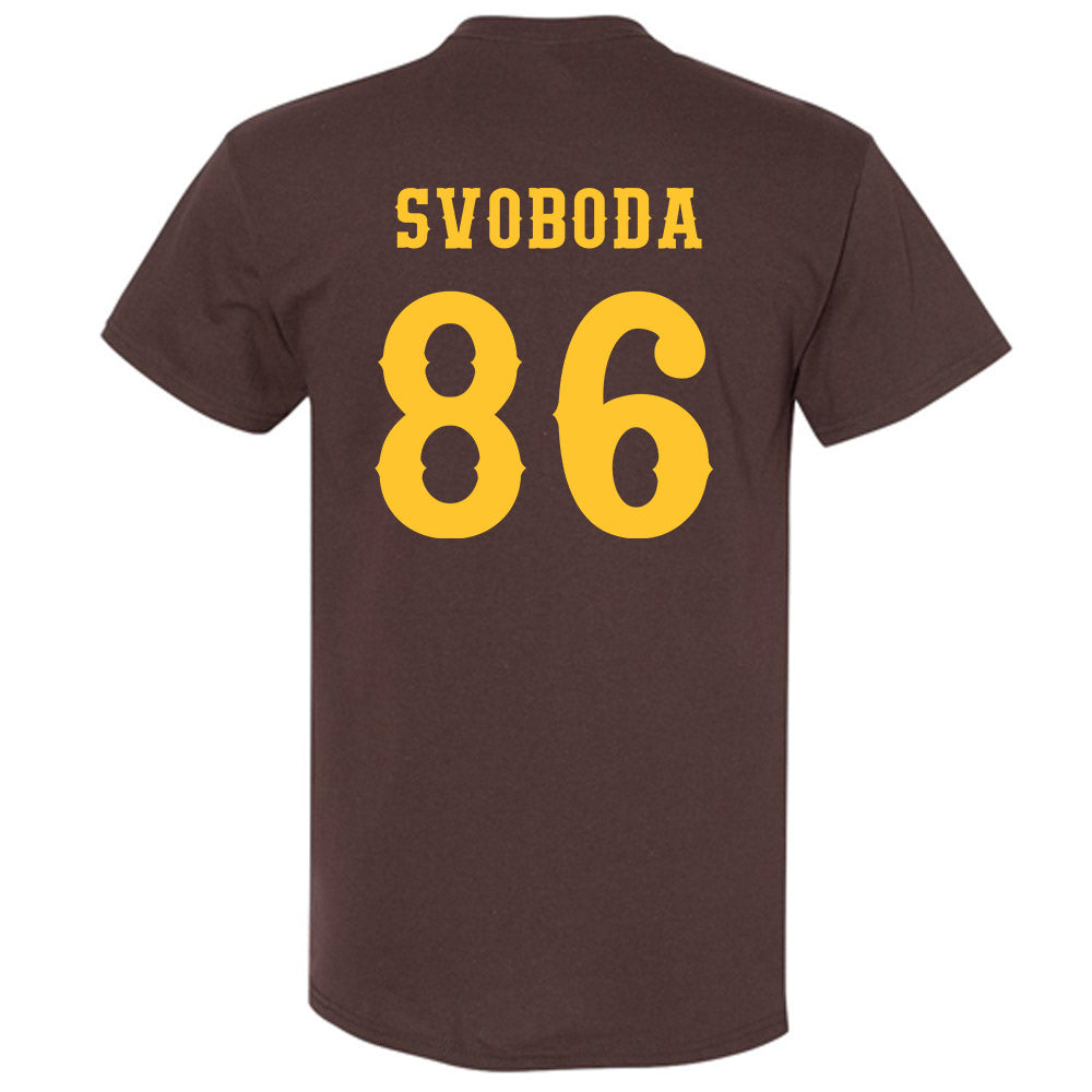 Wyoming - NCAA Football : Evan Svoboda - Classic Shersey T-Shirt-1