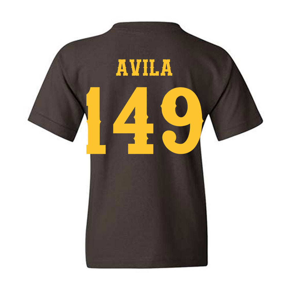 Wyoming - NCAA Wrestling : Antonio Avila - Classic Shersey Youth T-Shirt-1