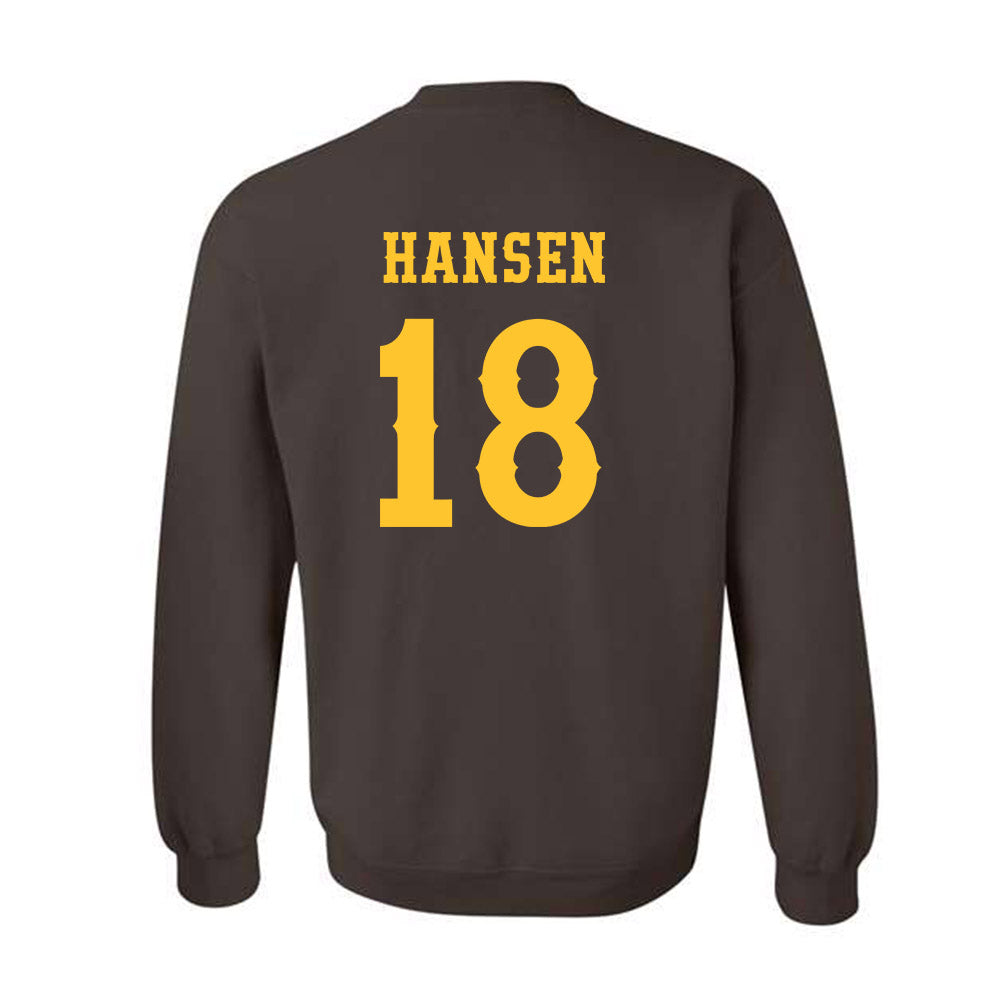 Wyoming - NCAA Women's Soccer : Rachel Hansen - Classic Shersey Crewneck Sweatshirt-1