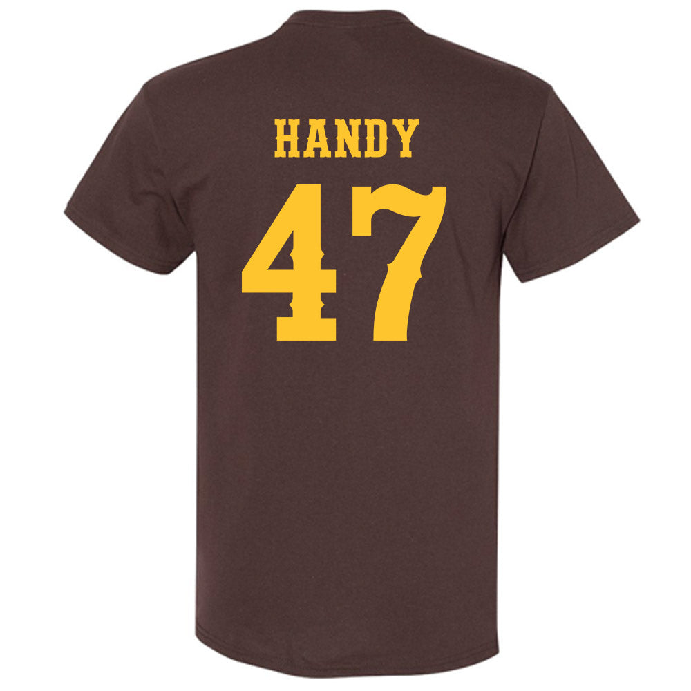 Wyoming - NCAA Football : Jason Handy - Classic Shersey T-Shirt-1