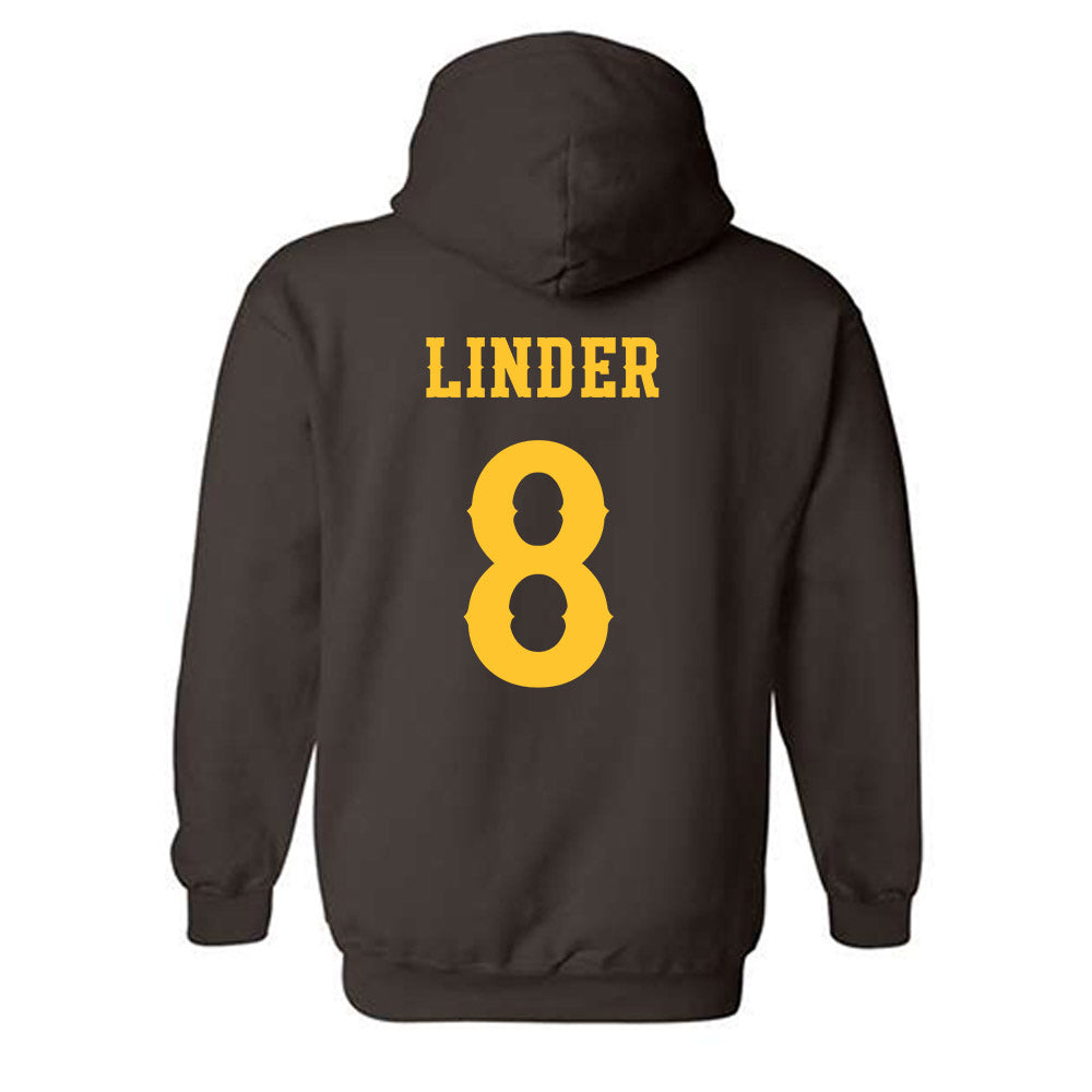 Wyoming - NCAA Women's Soccer : hadley linder - Classic Shersey Hooded Sweatshirt-1