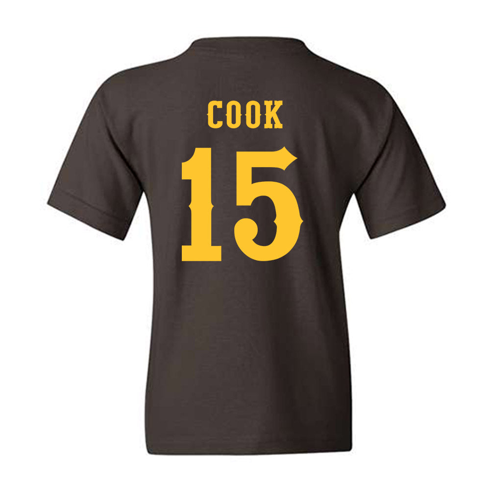 Wyoming - NCAA Women's Volleyball : Addyson Cook - Classic Shersey Youth T-Shirt-1