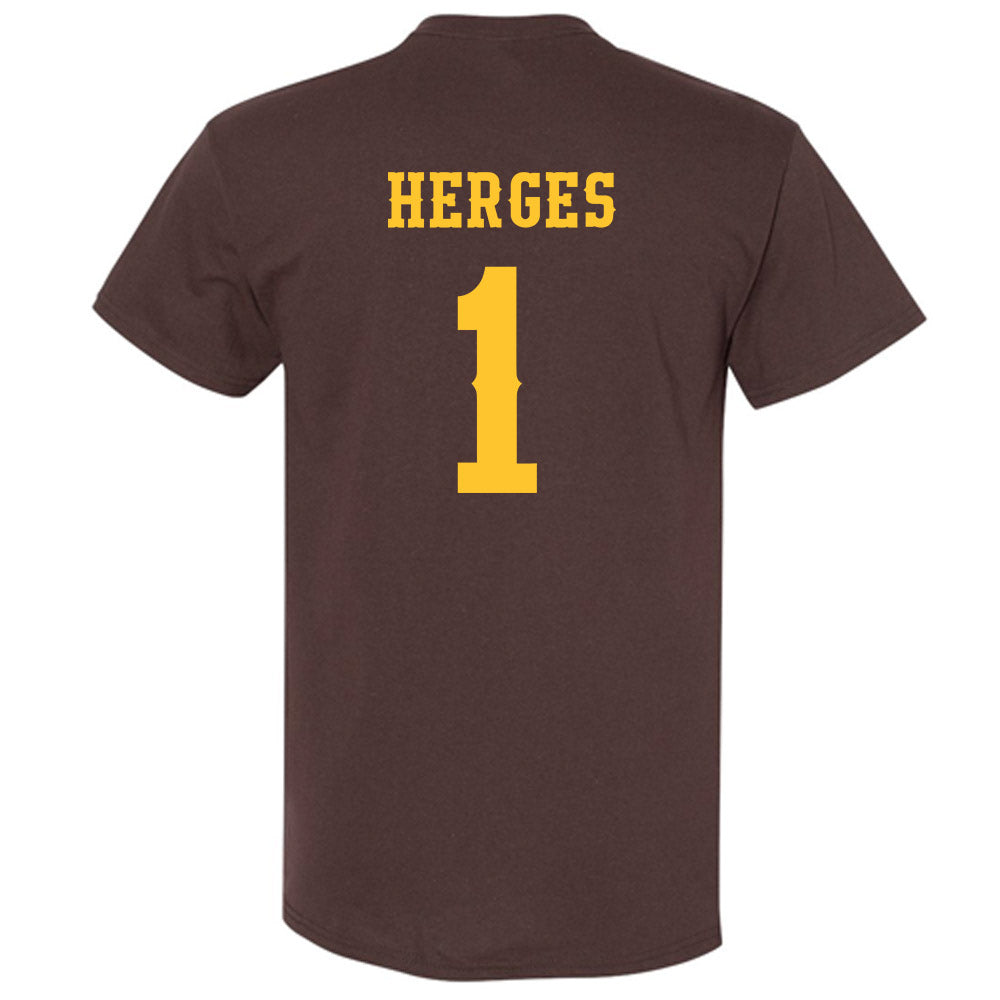 Wyoming - NCAA Women's Soccer : Julia Herges - Classic Shersey T-Shirt-1