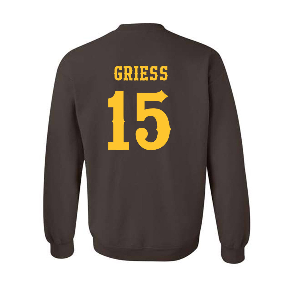 Wyoming - NCAA Women's Soccer : Jordan Griess - Classic Shersey Crewneck Sweatshirt-1