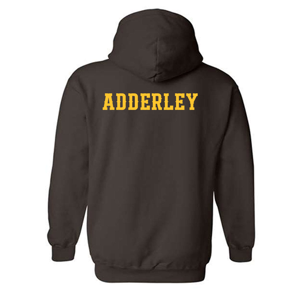 Wyoming - NCAA Women's Track & Field : Koi Adderley - Classic Shersey Hooded Sweatshirt-1
