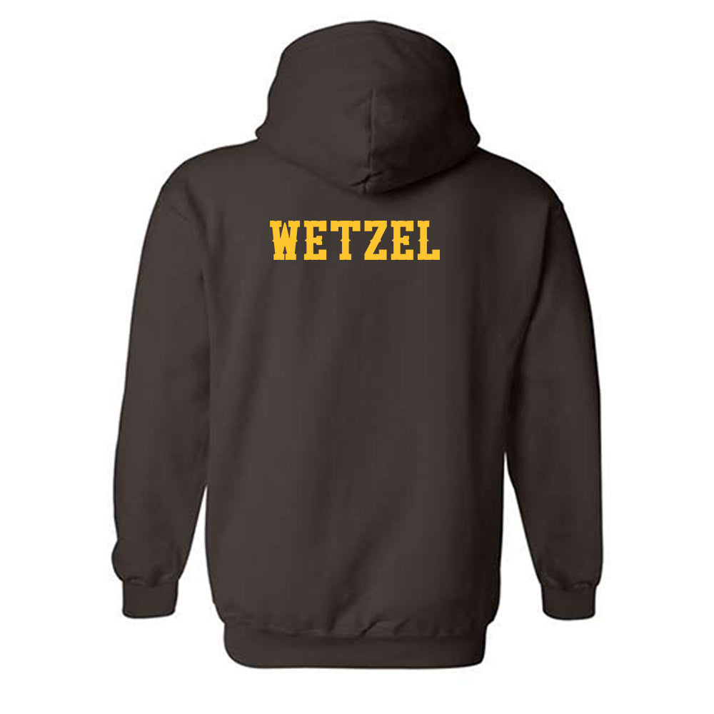 Wyoming - NCAA Men's Cross Country : Habtamu Wetzel - Classic Shersey Hooded Sweatshirt-1