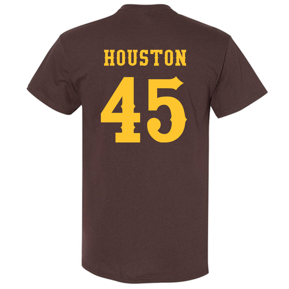 Wyoming - NCAA Football : Charlie Houston - Classic Shersey T-Shirt-1