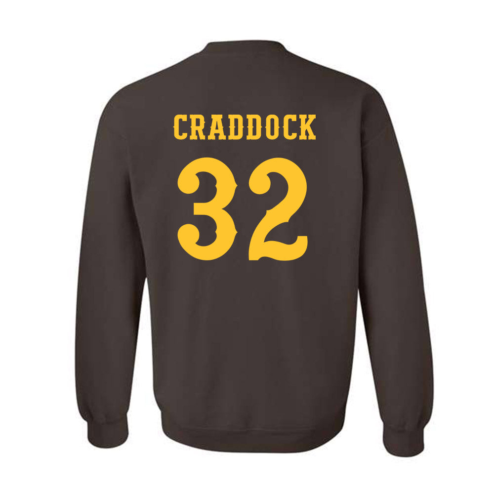 Wyoming - NCAA Women's Soccer : Renee Craddock - Classic Shersey Crewneck Sweatshirt-1