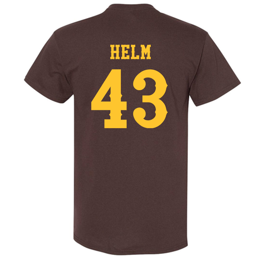 Wyoming - NCAA Football : Gavyn Helm - Classic Shersey T-Shirt