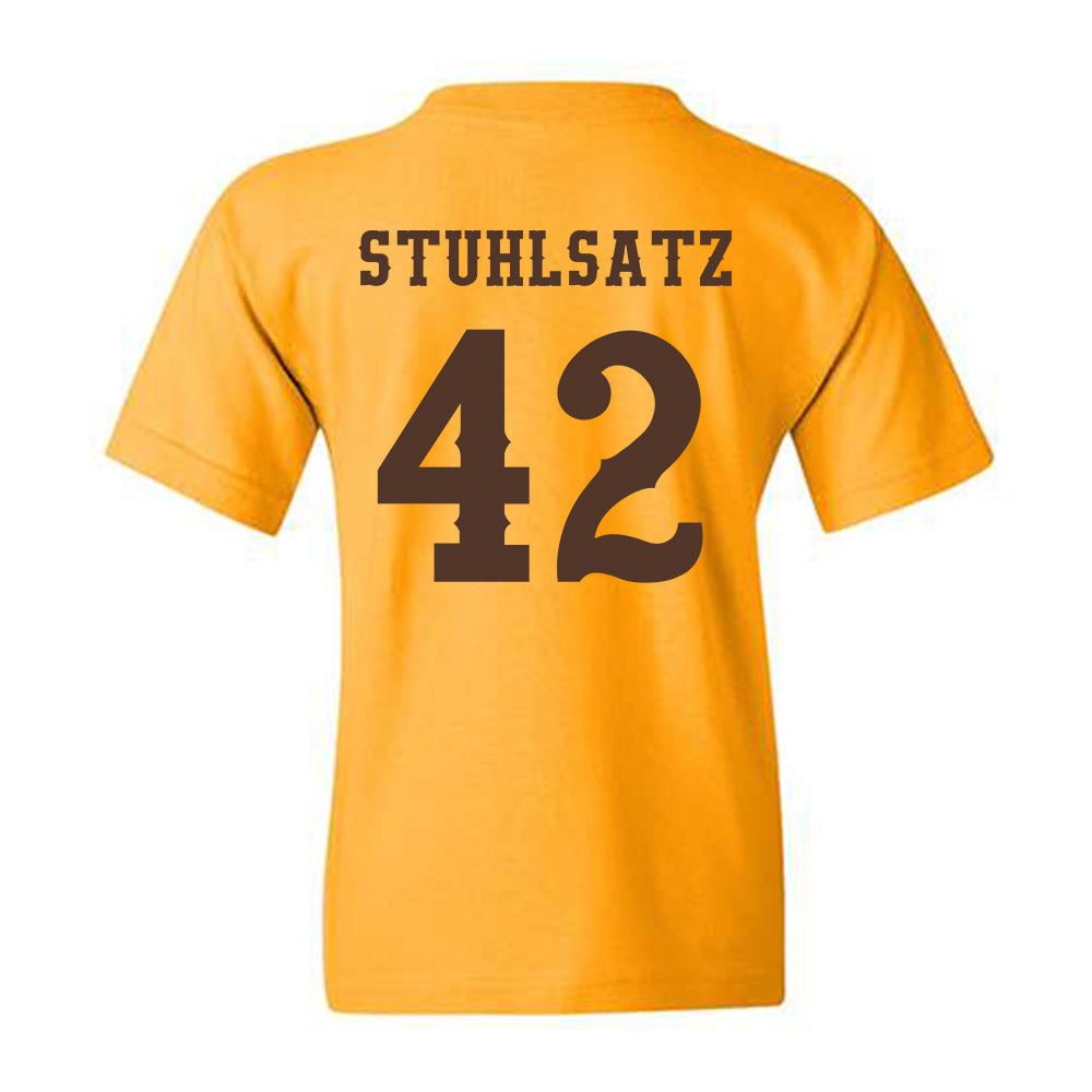 Wyoming - NCAA Football : Ethan Stuhlsatz - Classic Shersey Youth T-Shirt-1