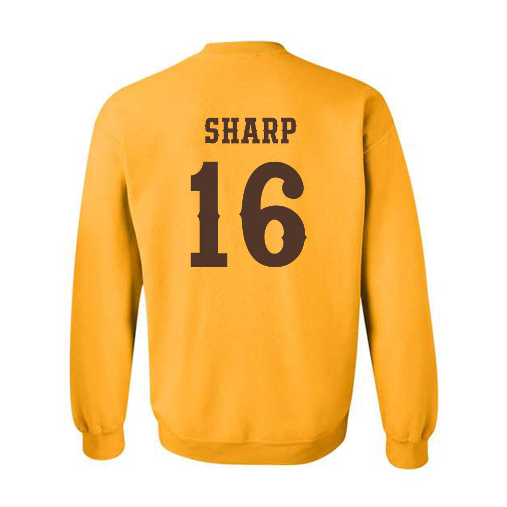 Wyoming - NCAA Women's Volleyball : Reagan Sharp - Classic Shersey Crewneck Sweatshirt-1