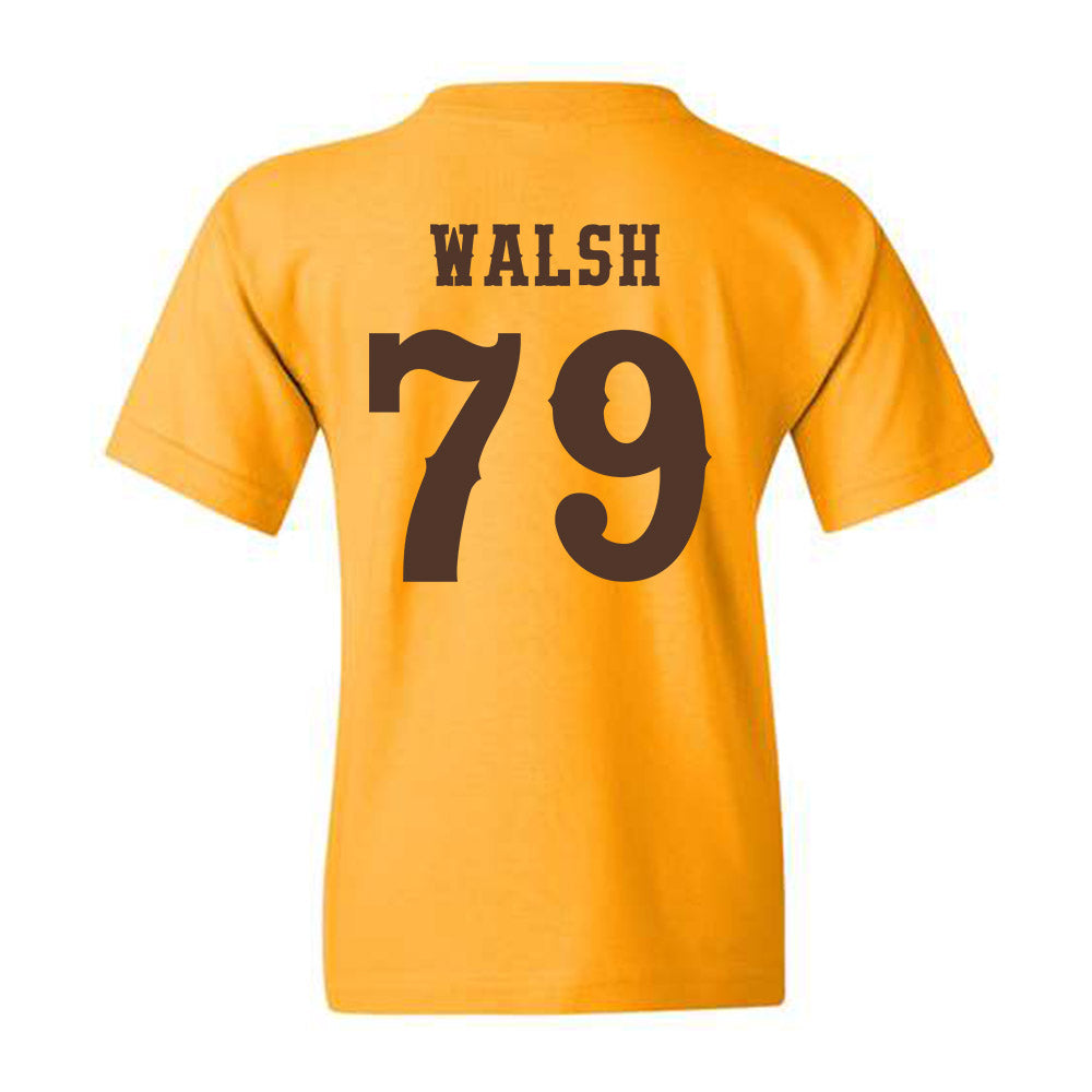 Wyoming - NCAA Football : Jack Walsh - Classic Shersey Youth T-Shirt