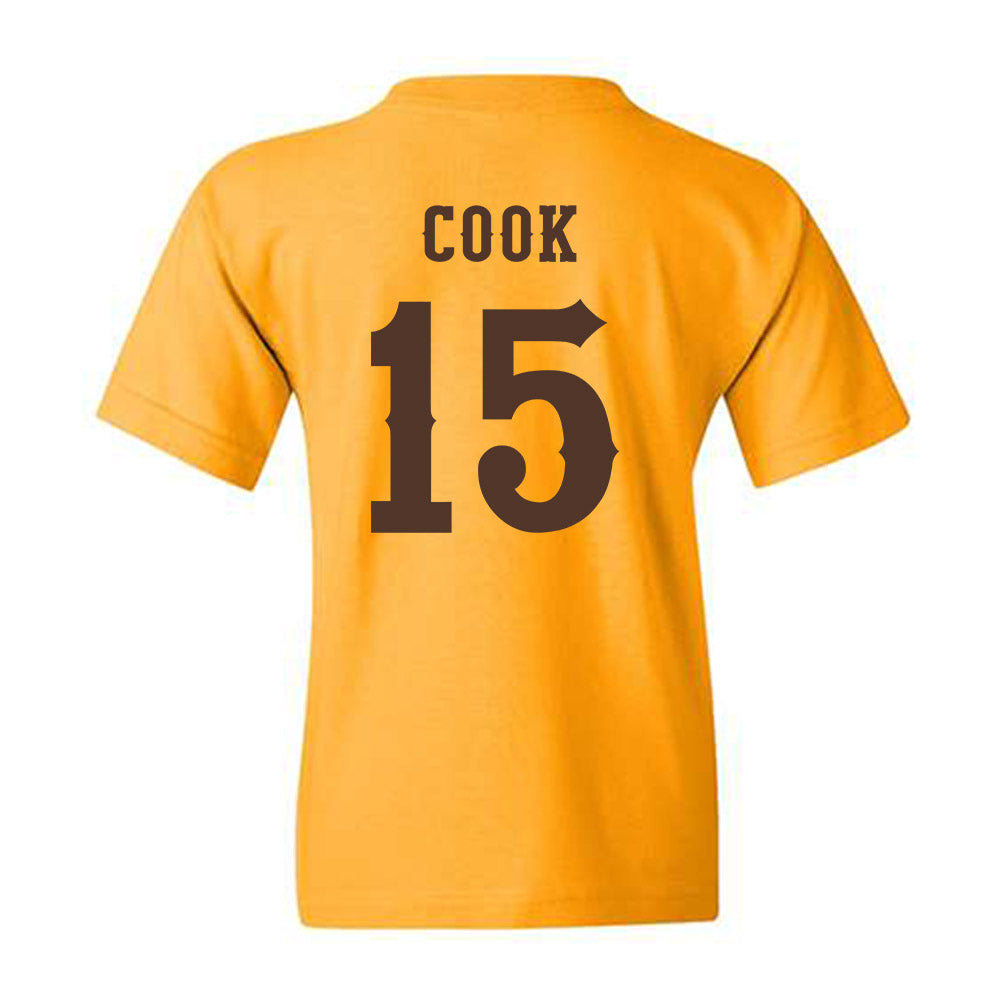 Wyoming - NCAA Women's Volleyball : Addyson Cook - Classic Shersey Youth T-Shirt-1