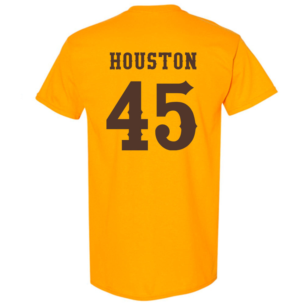 Wyoming - NCAA Football : Charlie Houston - Classic Shersey T-Shirt-1