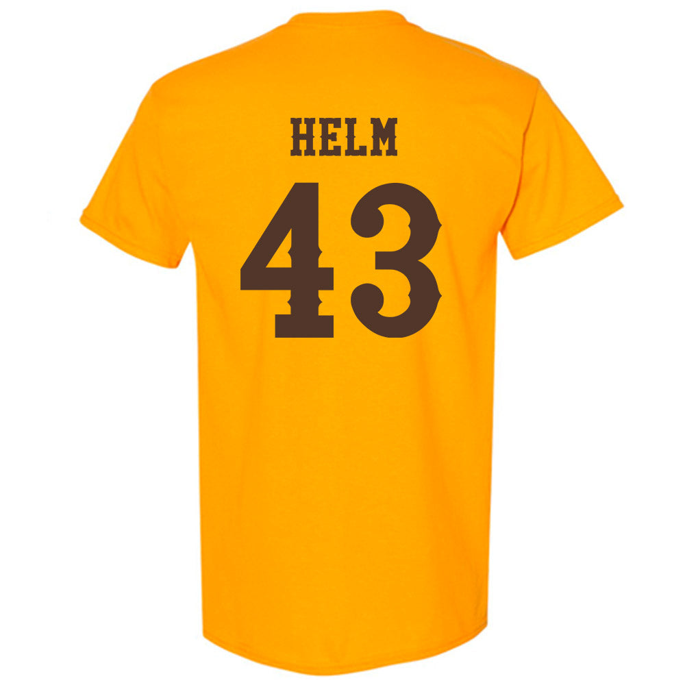 Wyoming - NCAA Football : Gavyn Helm - Classic Shersey T-Shirt