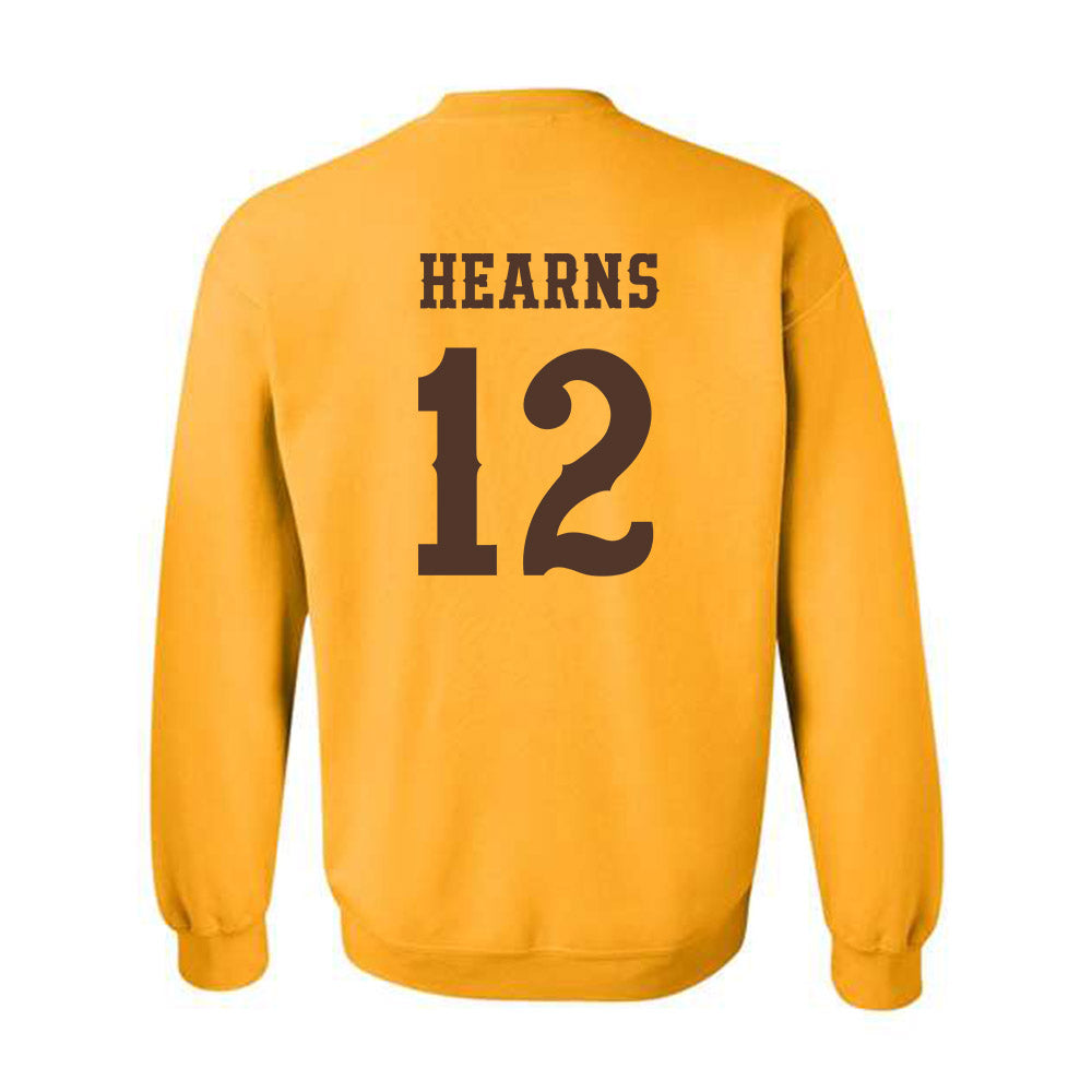 Wyoming - NCAA Football : Desman Hearns - Classic Shersey Crewneck Sweatshirt-1