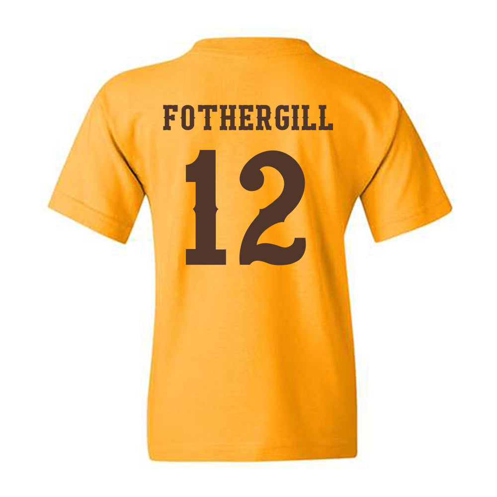 Wyoming - NCAA Women's Soccer : Macey Fothergill - Classic Shersey Youth T-Shirt-1