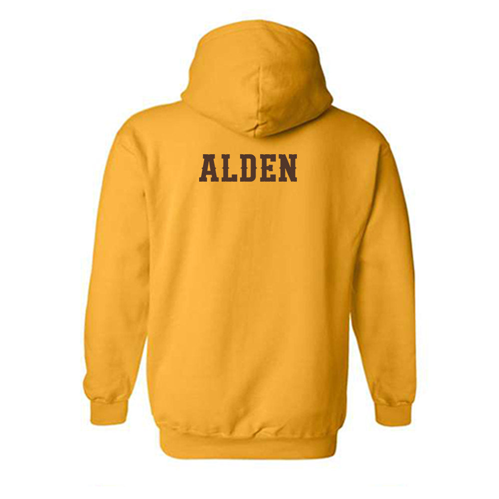 Wyoming - NCAA Wrestling : John Alden - Classic Shersey Hooded Sweatshirt