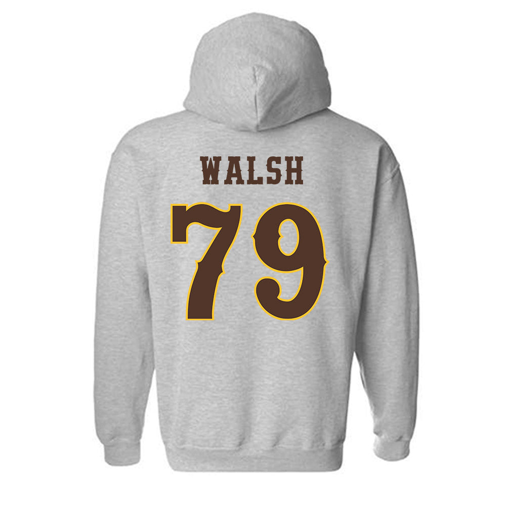 Wyoming - NCAA Football : Jack Walsh - Classic Shersey Hooded Sweatshirt