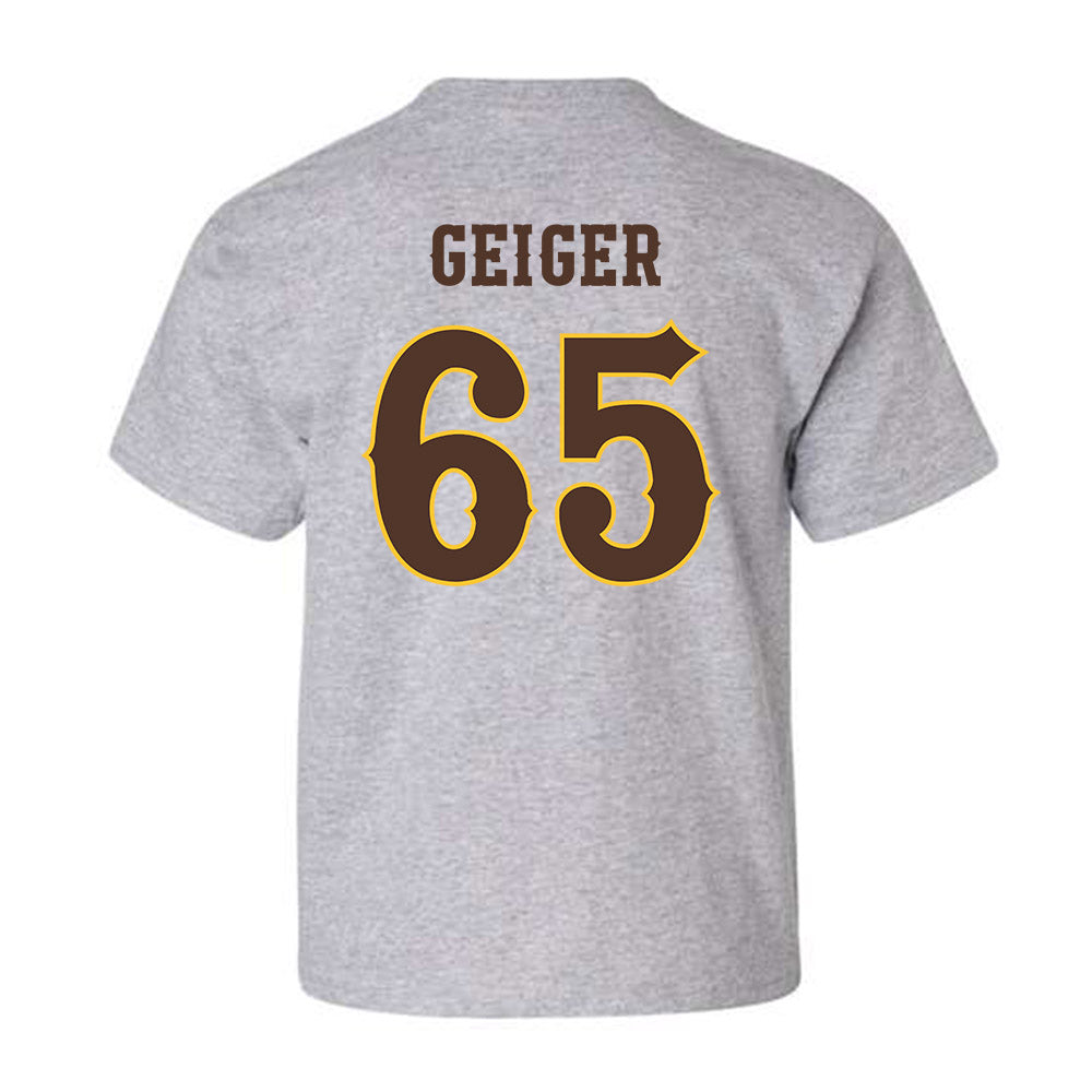 Wyoming - NCAA Football : Nathan Geiger - Classic Shersey Youth T-Shirt