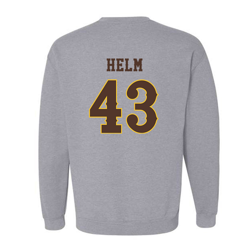 Wyoming - NCAA Football : Gavyn Helm - Classic Shersey Crewneck Sweatshirt