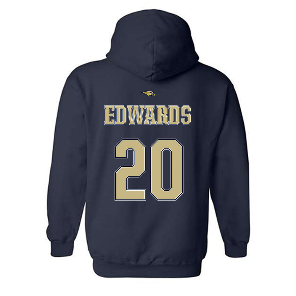 Oral Roberts - NCAA Women's Basketball : Bella Edwards - Sports Shersey Hooded Sweatshirt-1