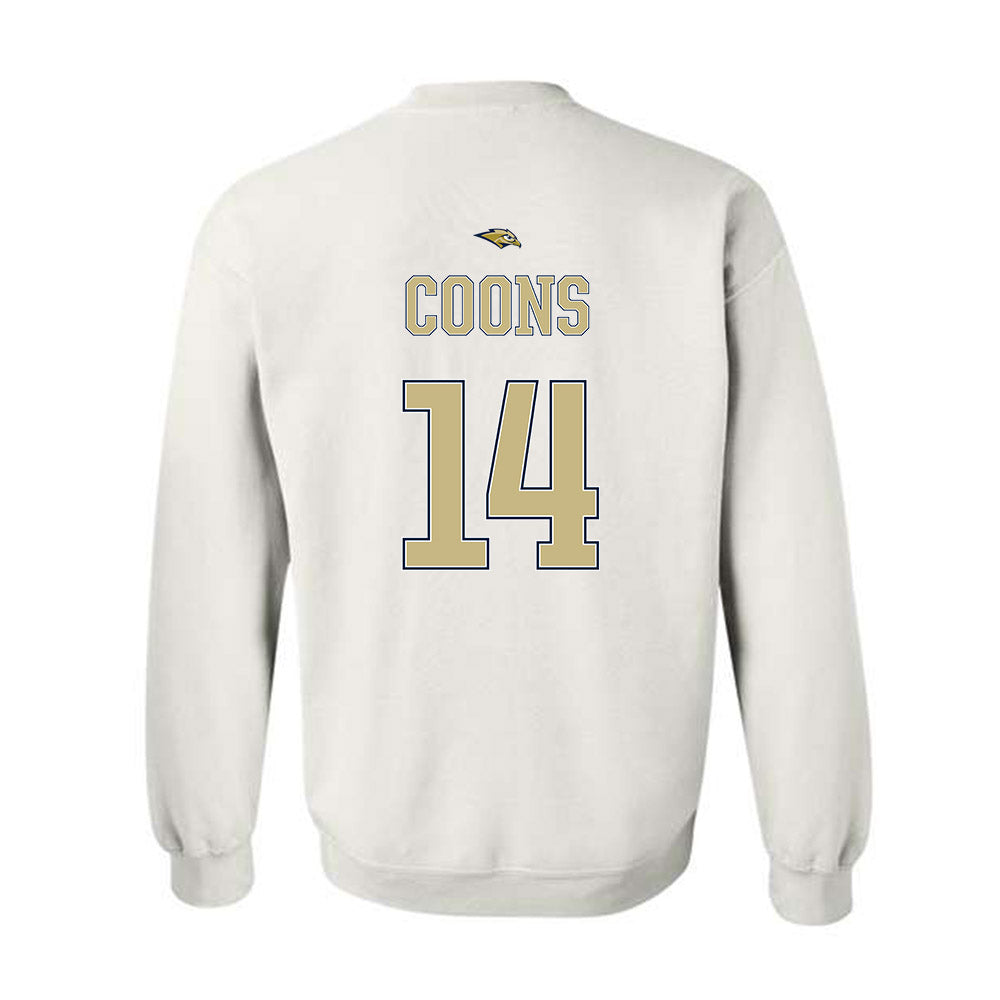 Oral Roberts - NCAA Women's Basketball : Hannah Coons - Sports Shersey Crewneck Sweatshirt-1