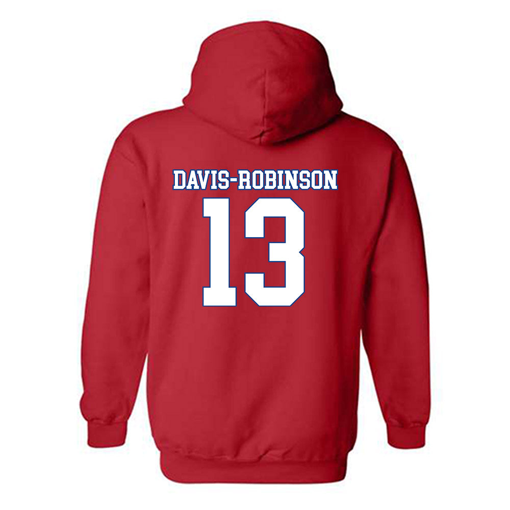 SMU - NCAA Football : Jaelyn Davis-Robinson - Hooded Sweatshirt-1