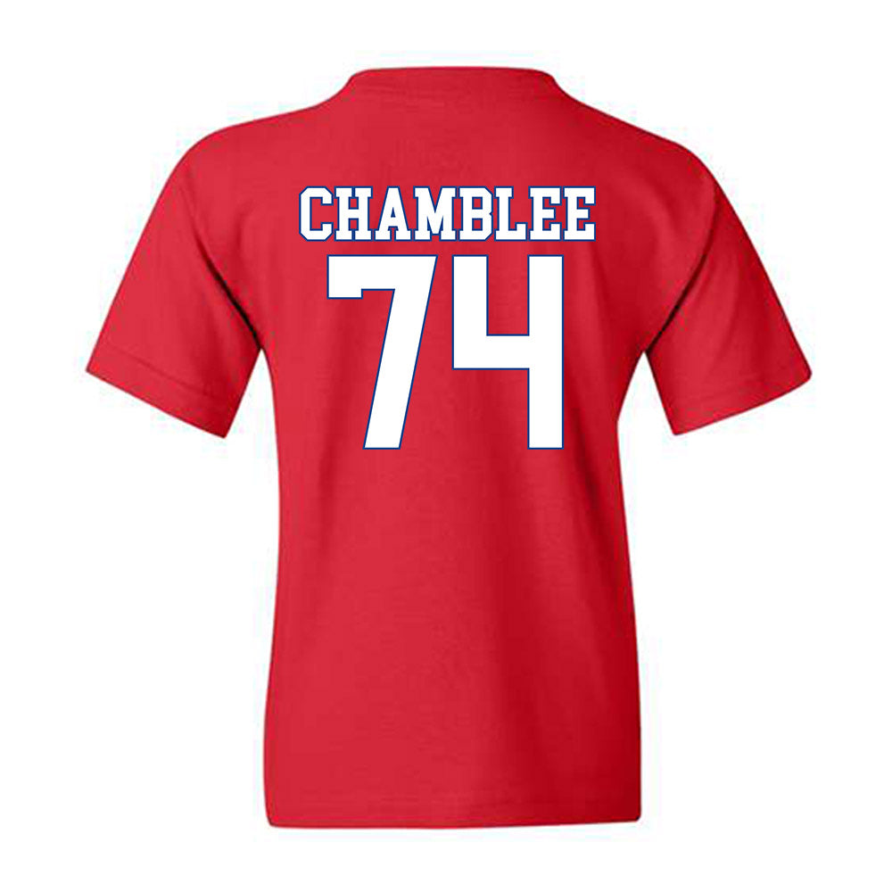 SMU - NCAA Football : Andrew Chamblee - Youth T-Shirt-1