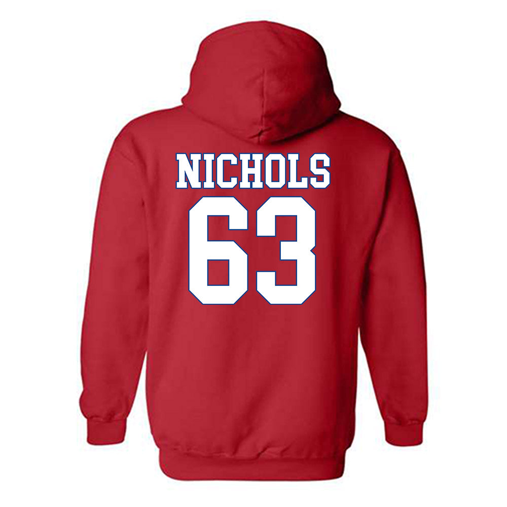 SMU - NCAA Football : Addison Nichols - Hooded Sweatshirt-1