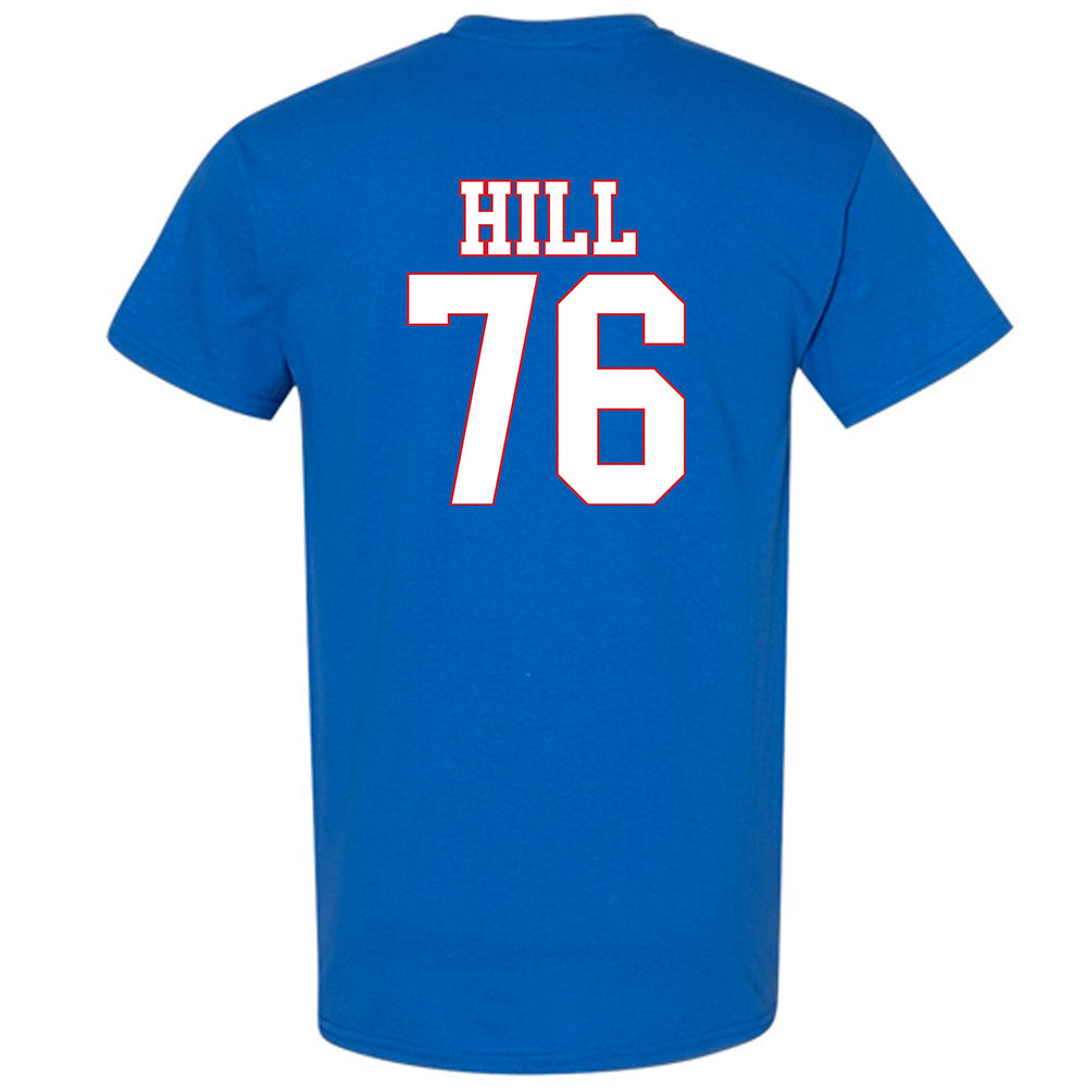 SMU - NCAA Football : Drew Hill - T-Shirt-1