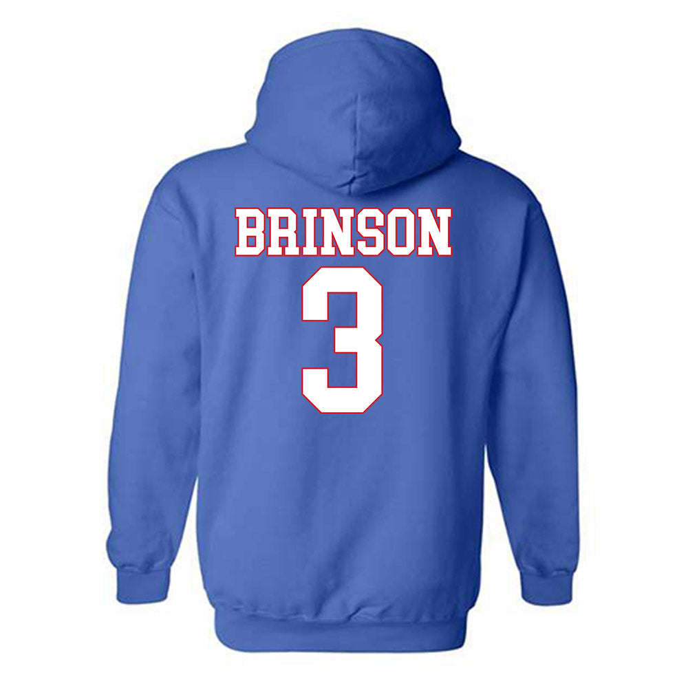 SMU - NCAA Football : Romello Brinson - Hooded Sweatshirt-1