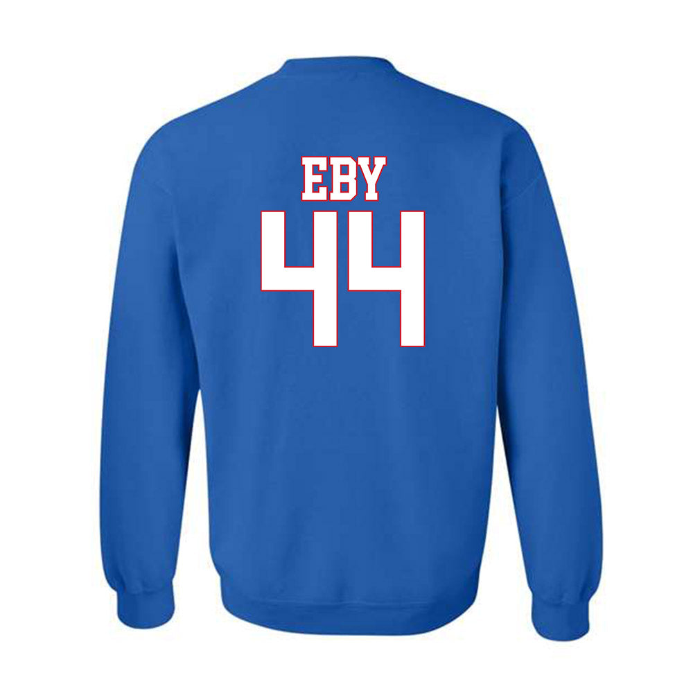 SMU - NCAA Football : Stone Eby - Crewneck Sweatshirt